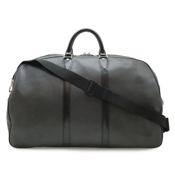 Louis Vuitton Taiga Kendall 55 Boston Bag 2-Way Travel Purse Ardoise